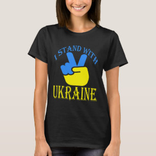 Ukraine Trident Ukraine Flag Ukrainian Flag Ukrain T-Shirt