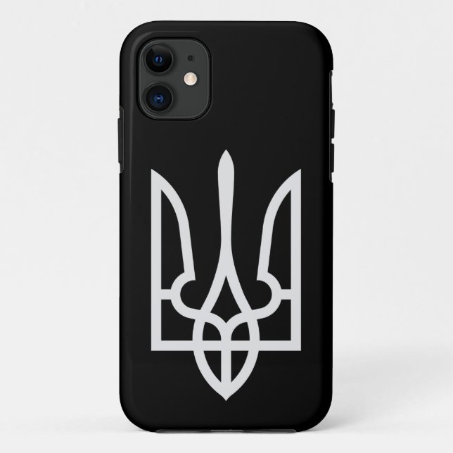 Ukraine Tryzub Case-Mate iPhone Case (Back)