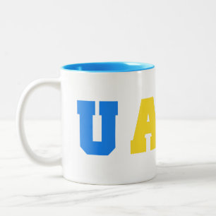 Ukraine Two-Tone Coffee Mug