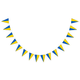 Ukraine, Ukrainian Bunting Flags