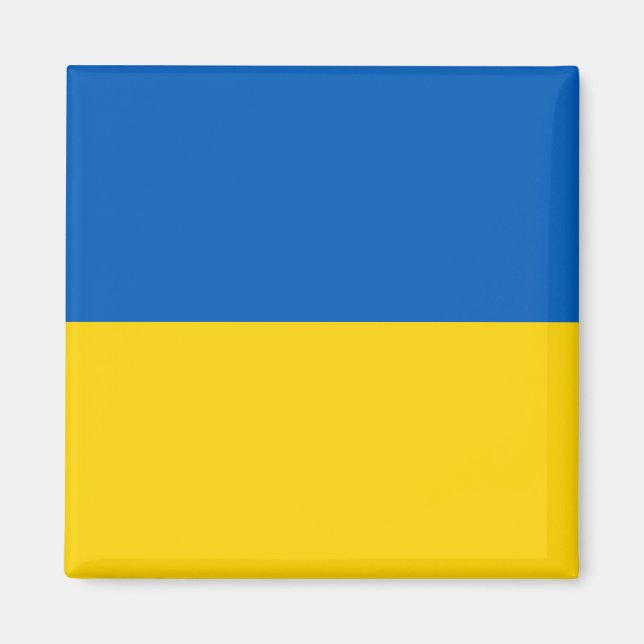 Ukraine (Ukrainian) Flag Magnet (Front)