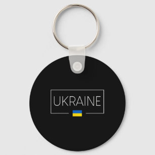 Ukraine Ukrainian Flag Zelensky Tryzub Military Em Keychain
