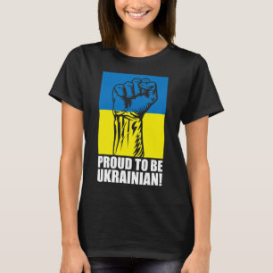 Ukraine Ukrainians Ukrainian Kiev Trysub Flag 14 T-Shirt