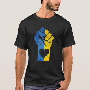 Ukraine Vintage Flag, Ukrainian Lovers, Ukraine Pr T-Shirt