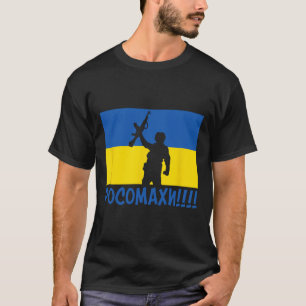 Ukraine Wolverines War National Stand Love Support T-Shirt