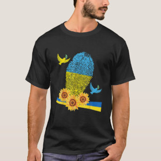 Ukraine Yellow And Blue Ukraine Colors T-Shirt