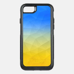 Ukraine yellow blue geometric mesh pattern Case-Ma OtterBox Commuter iPhone 8/7 Case