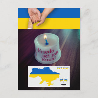 Ukraine's Peace with You Postcard
