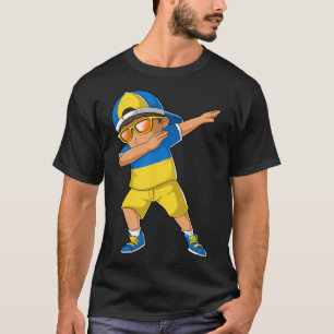 Ukrainian Boy Ukraine Kid Patriotism Roots Heritag T-Shirt