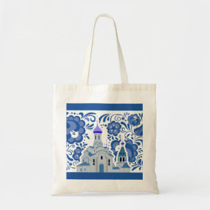 Ukrainian Churches of Kiev Throw Pillow Tote Bag