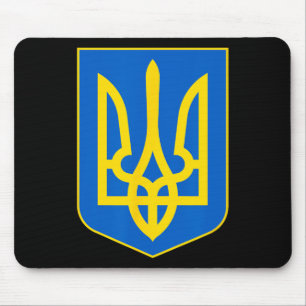 Ukrainian Coat Of Arms Mouse Pad