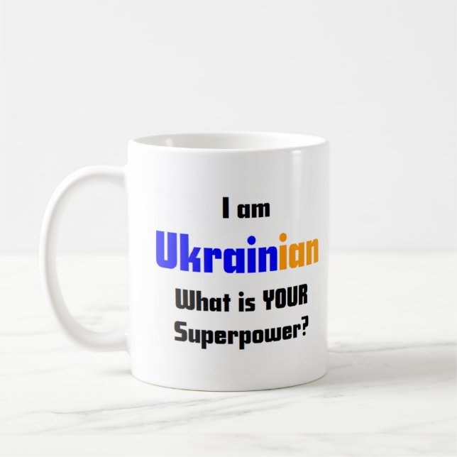 ukrainian coffee mug (Left)