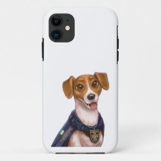 Ukrainian dog Patron T-Shirt iPhone 11 Case