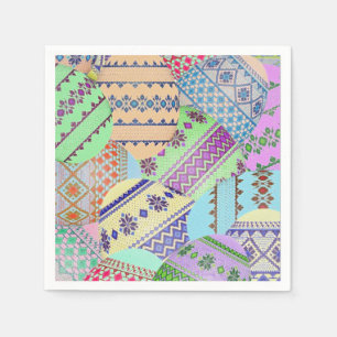  Ukrainian Easter Eggs (Pysanky) Paper Napkins