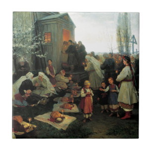 Ukrainian Easter/velyk Den' Blessing Tile