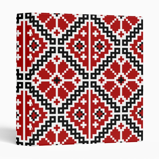 Ukrainian embroidery binder (Front/Spine)