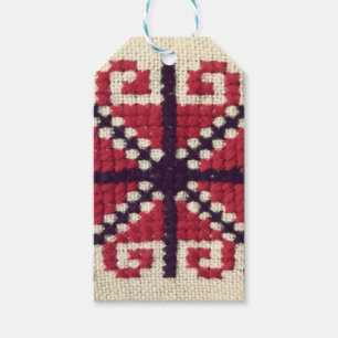 Ukrainian Embroidery Gift Tags