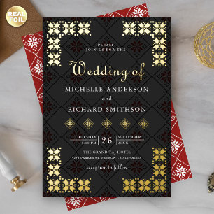 Ukrainian Embroidery Wedding Black Gold
