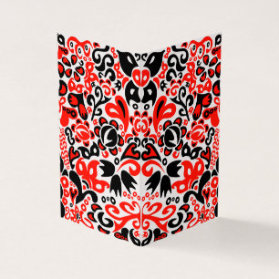 Ukrainian ethnic folk art floral pattern absrtact 