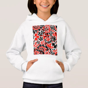 Ukrainian ethnic folk art floral pattern absrtact 