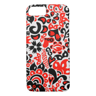 Ukrainian ethnic folk art floral pattern absrtact  Case-Mate iPhone case