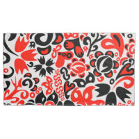 Ukrainian ethnic folk art floral pattern absrtact