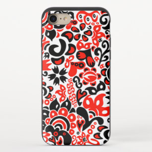 Ukrainian ethnic folk art floral pattern absrtact  iPhone 8/7 slider case
