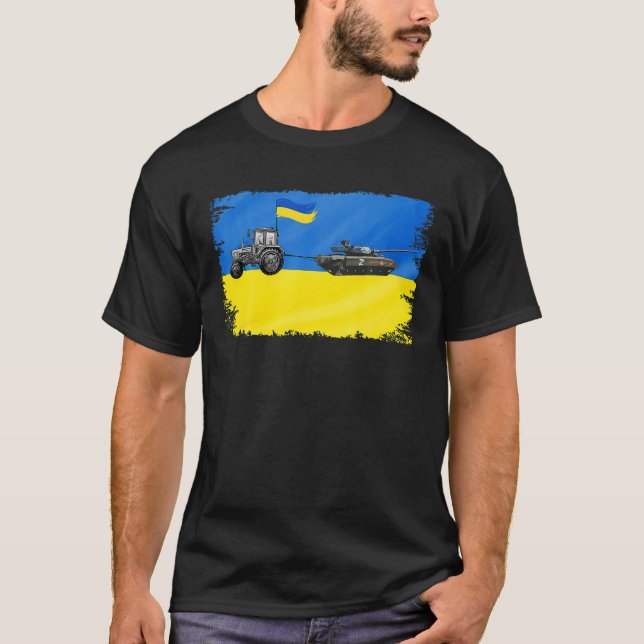 Ukrainian Farmer Steals Tank Funny Tractor Ukraini (Front)