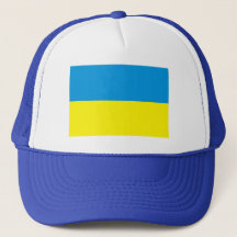 Ukrainian Flag Blue and Yellow Golf or