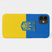 Ukrainian flag-coat of arms Case-Mate iPhone case (Back (Horizontal))
