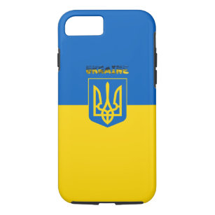 Ukrainian flag-coat of arms Case-Mate iPhone case