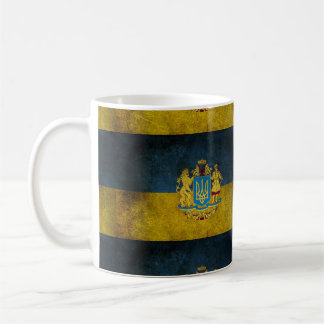 Ukrainian flag coffee mug
