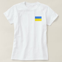Ukrainian Flag Freedom Support Ukraine T-Shirt