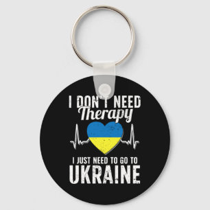 Ukrainian Flag I Ukraine Flag I Vacation Ukraine Keychain