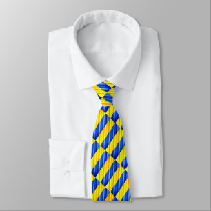 Ukrainian Flag Neck Tie Support Freedom Ukraine