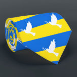 Ukrainian Flag Tie Peace Dove Support Ukraine<br><div class="desc">Support Ukraine Ties Dove of Peace - Freedom - Peace - Solidarity - Ukrainian Flag Tie - Strong Together - Freedom Victory ! Let's make the world a better place - everybody together ! A better world begins - depends - needs YOU too ! You can transfer to 1000 Zazzle...</div>