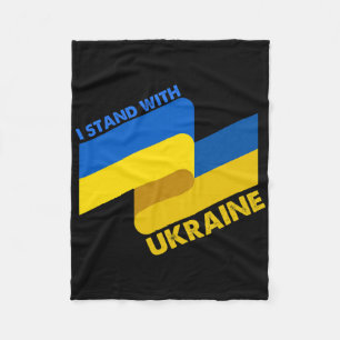 Ukrainian Flag Ukraine 6 Fleece Blanket