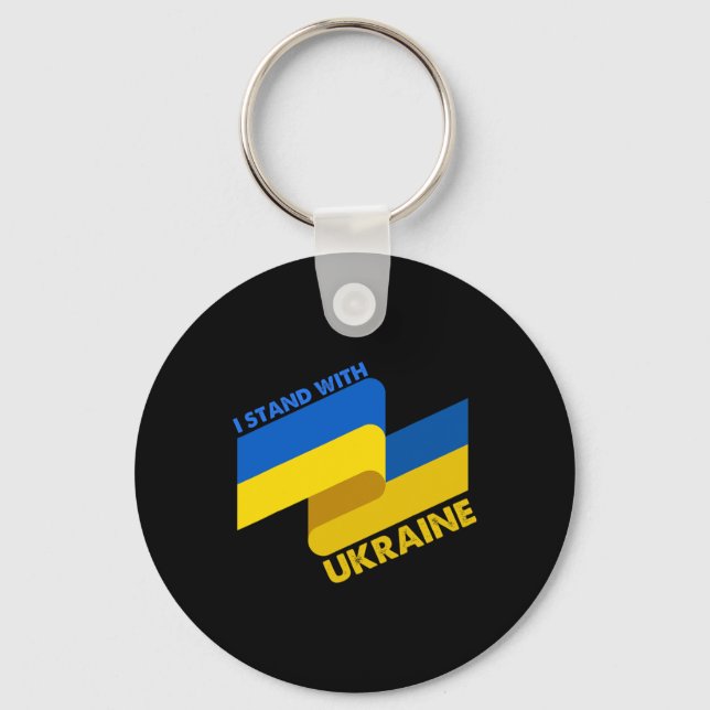 Ukrainian Flag Ukraine 6  Keychain (Front)