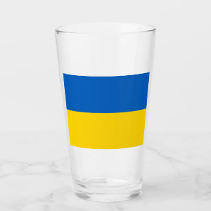 Ukrainian Flag (Ukraine) Glass