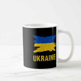 Ukrainian Flag Vintage Ukraine Flag 3  Coffee Mug