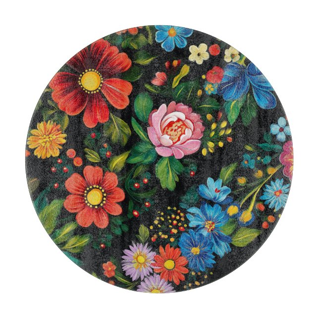 Ukrainian folk art.  cutting board (Front)