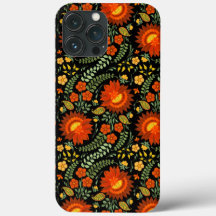 Ukrainian folk floral pattern. Ukrainian style