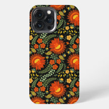 Ukrainian folk floral pattern. Ukrainian style