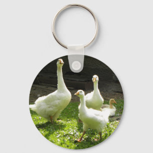 Ukrainian Geese Keychain