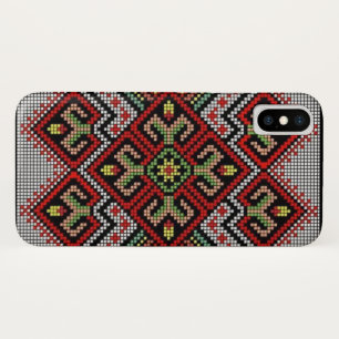 Ukrainian Geometric Embroidery iPhone Galaxy Case
