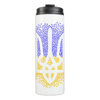 Ukrainian heraldry trident tryzub scattering stars