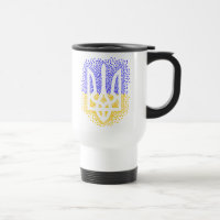 Ukrainian heraldry trident tryzub scattering stars