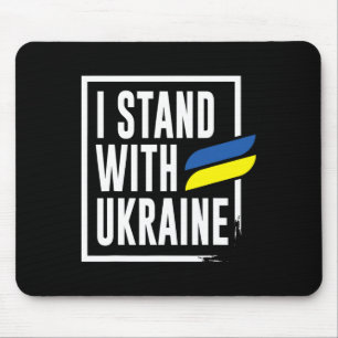 Ukrainian I Stand With Ukraine  Mouse Pad