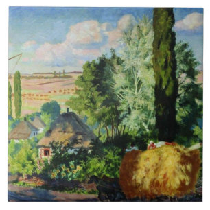Ukrainian Landscape artwork Tile