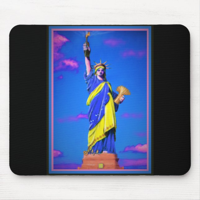 Ukrainian Liberty Mouse Pad (Front)